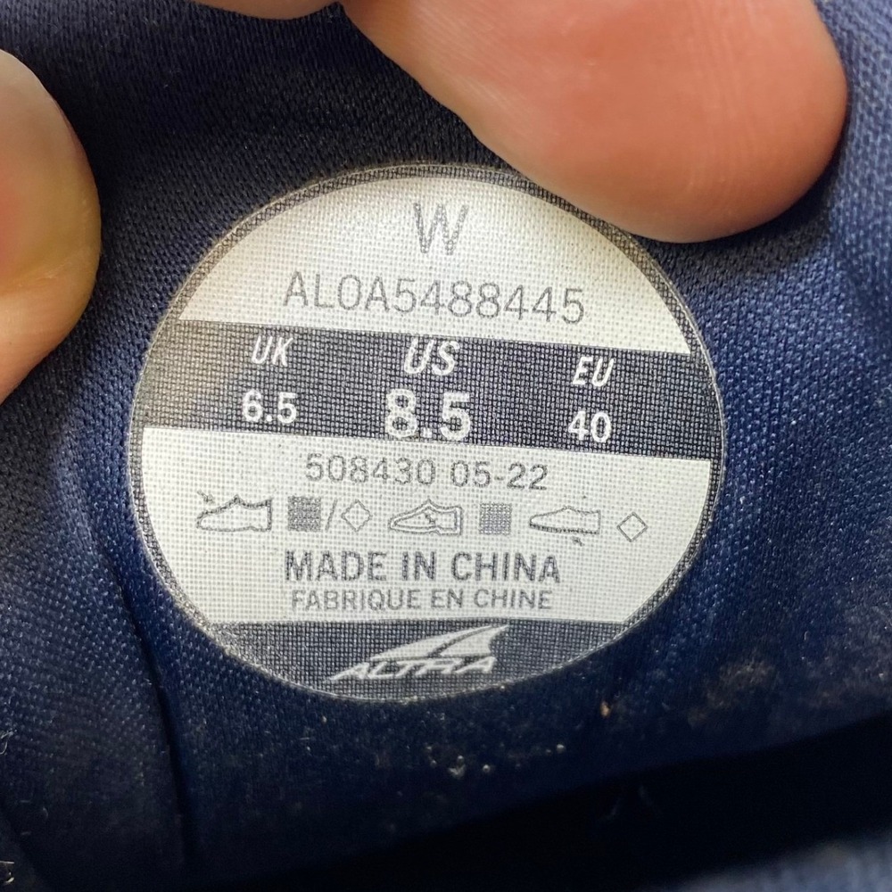 Altra Provision 6 Womens Navy Blue Running Shoes AL0A5488445 Size 8.5 - Picture 9 of 10